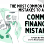 Mistakes financial avoid